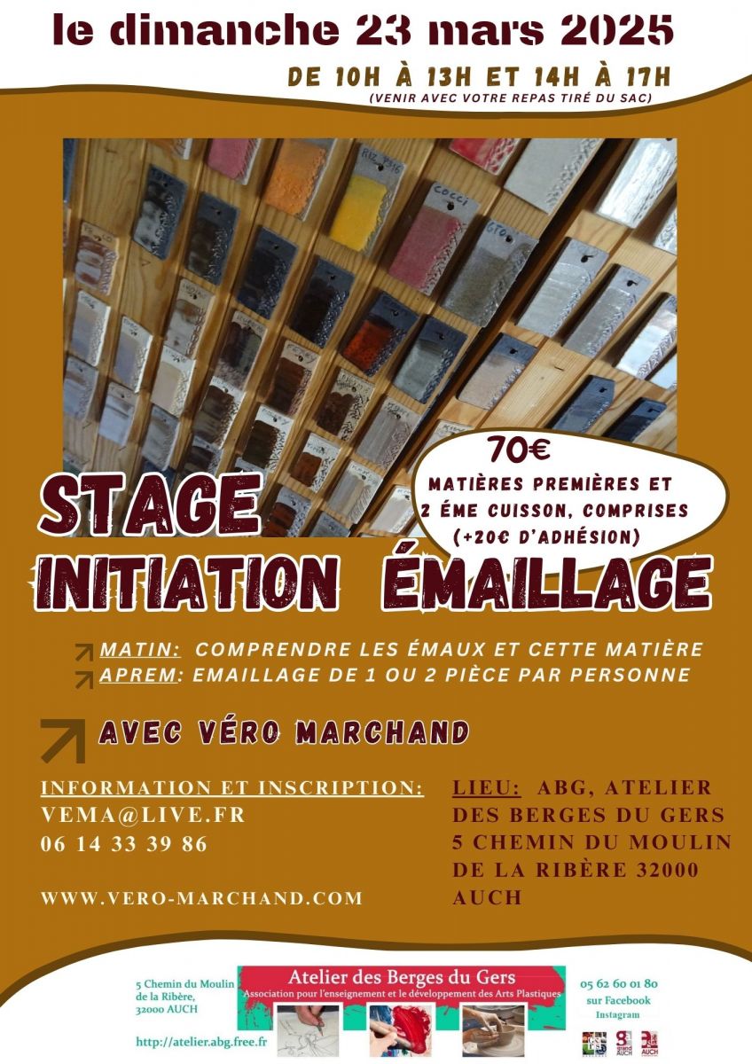 Stage initiation émaillage