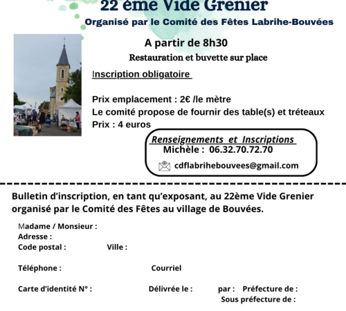 vide grenier