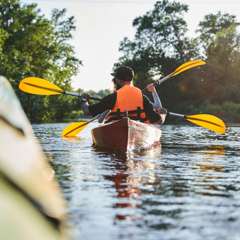Canoeing or paddleboarding in the Gers